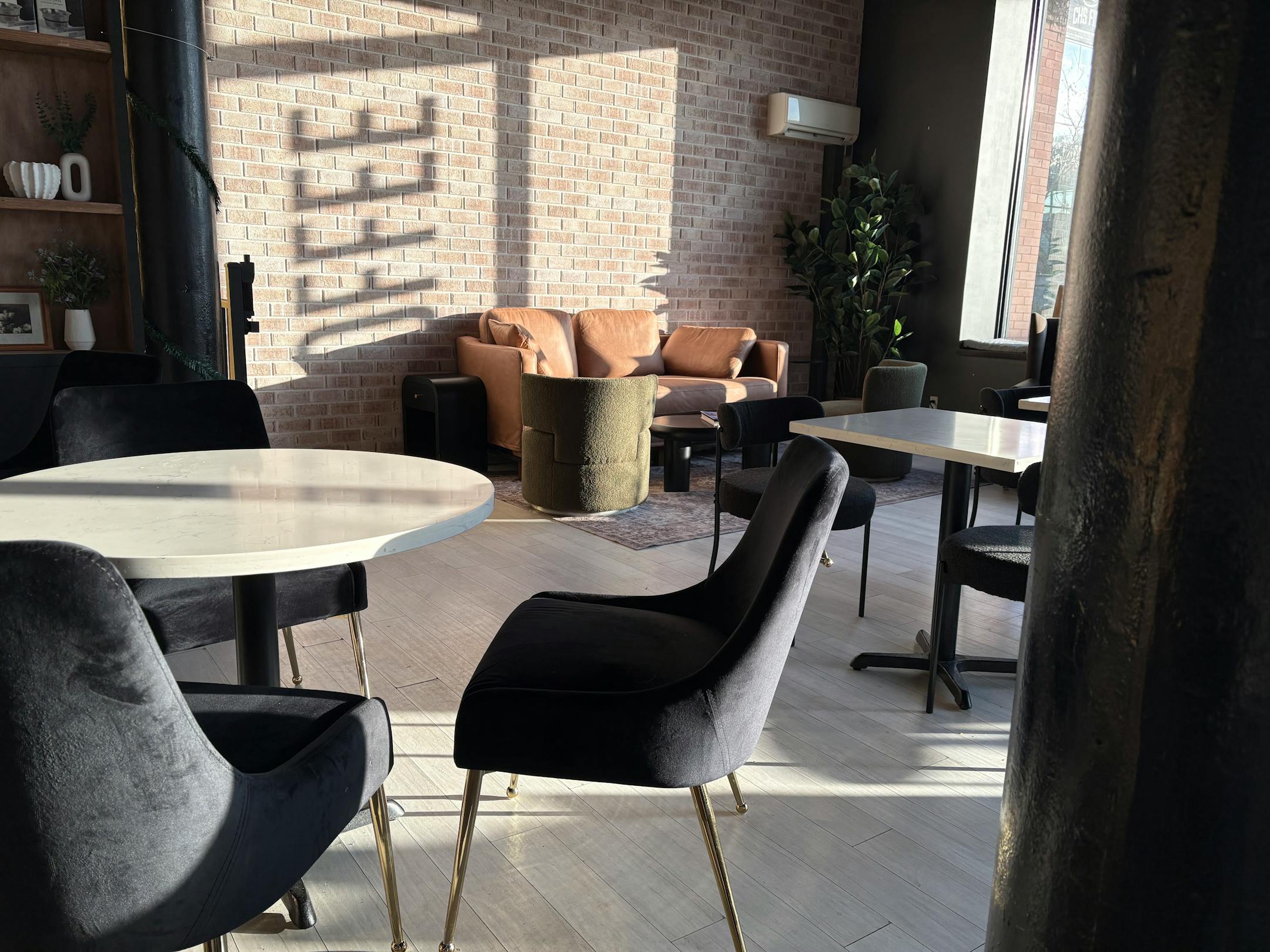Phe Coffee Lowertown St. Paul interior coffee shop St. Paul