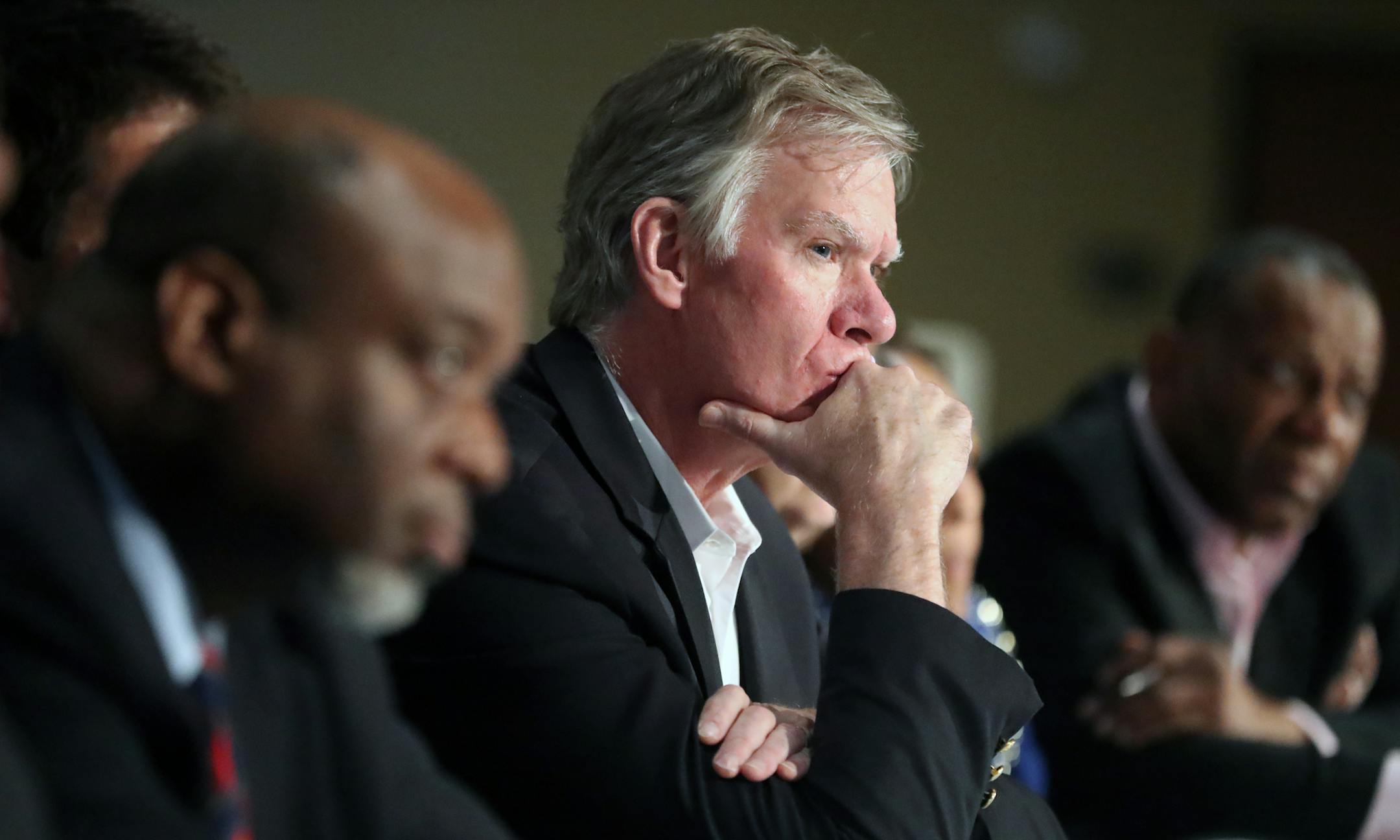 Mayor Chris Coleman listened to the concerns of community members.]Community members will meet with Mayor Chris Coleman, St. Paul Police Chief Todd Axtell and leaders of several African-American organizations Thursday night to discuss the officer-involved shooting of Cordale Handy and other conerns.Richard Tsong-Taatariiïrichard.tsong-taatarii@startribune.com