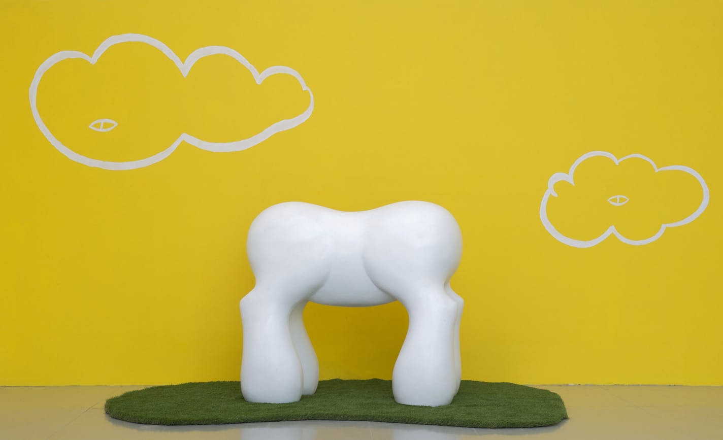 Mark Mothersbaugh My Little Pony, 2013 Ceramics, 53 x 59 x 33 in. Courtesy the artist