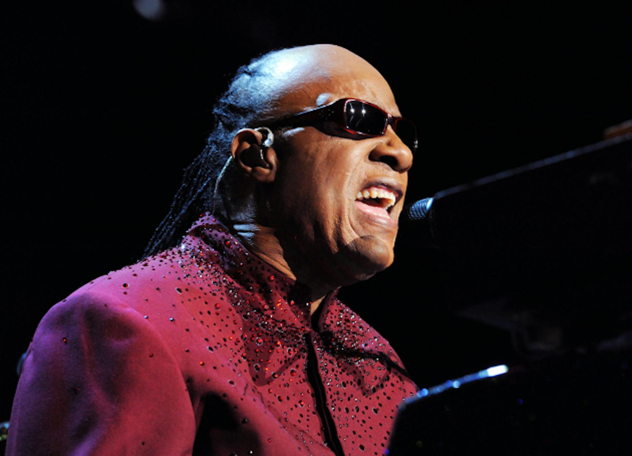 Stevie Wonder performed recently in Las Vegas and will be the subject of a Grammys tribute concert next month. / AP Photo/Las Vegas News Bureau, Brian Jones