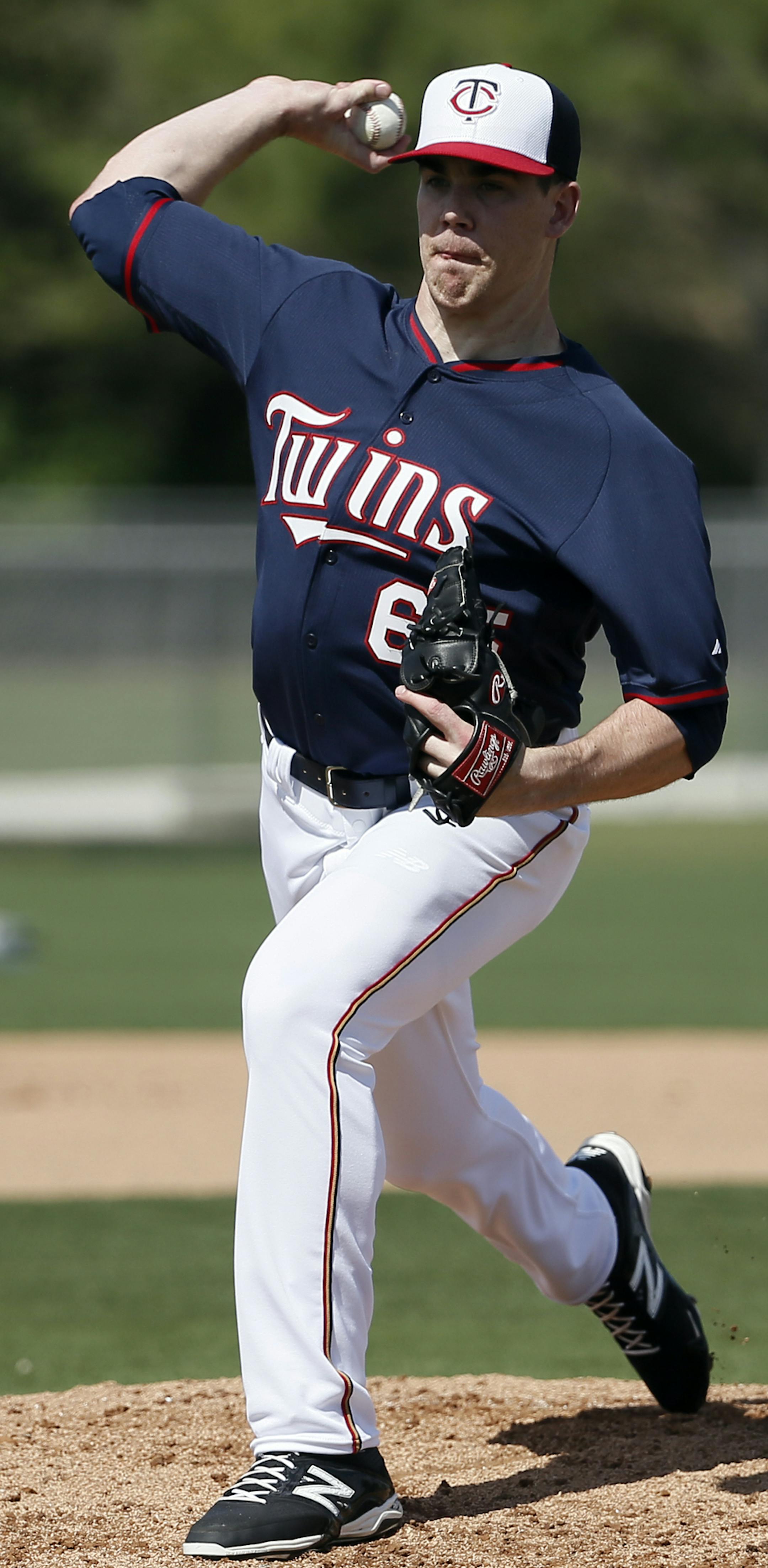 Minnesota Twins' Trevor May.