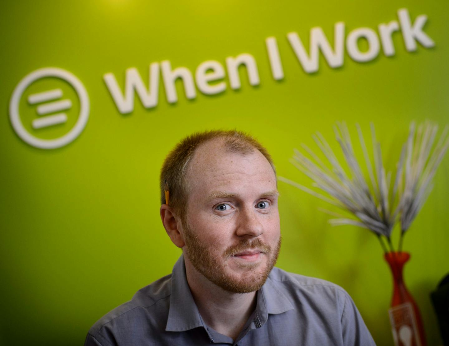 Chad Halvorson, CEO, When I Work. ] GLEN STUBBE * gstubbe@startribune.com Monday, July 13, 2015 When I Work, the St. Paul startup that has grown rapidly since it was founded and bootstrapped by Chad Halvorson in 2010, is acquiring a Canadian work management firm and announcing a new $5 million round of fundraising. The company's revenue has tripled each of the past two years and it now serves more than 10,000 businesses in 35,000 locations. It's goal is to sign up every hourly worker on the plan