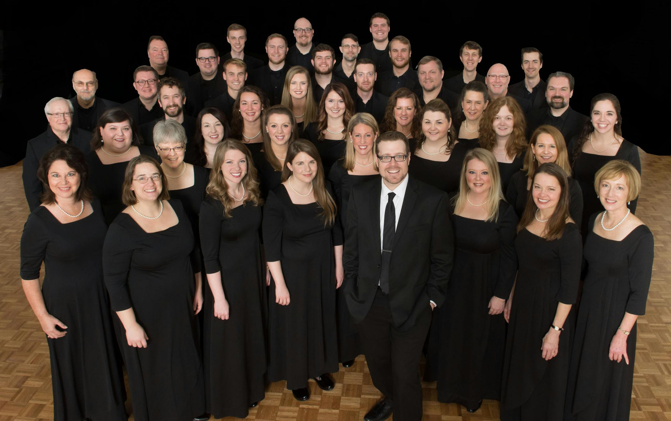 The Singers, with artistic director Matthew Culloton.