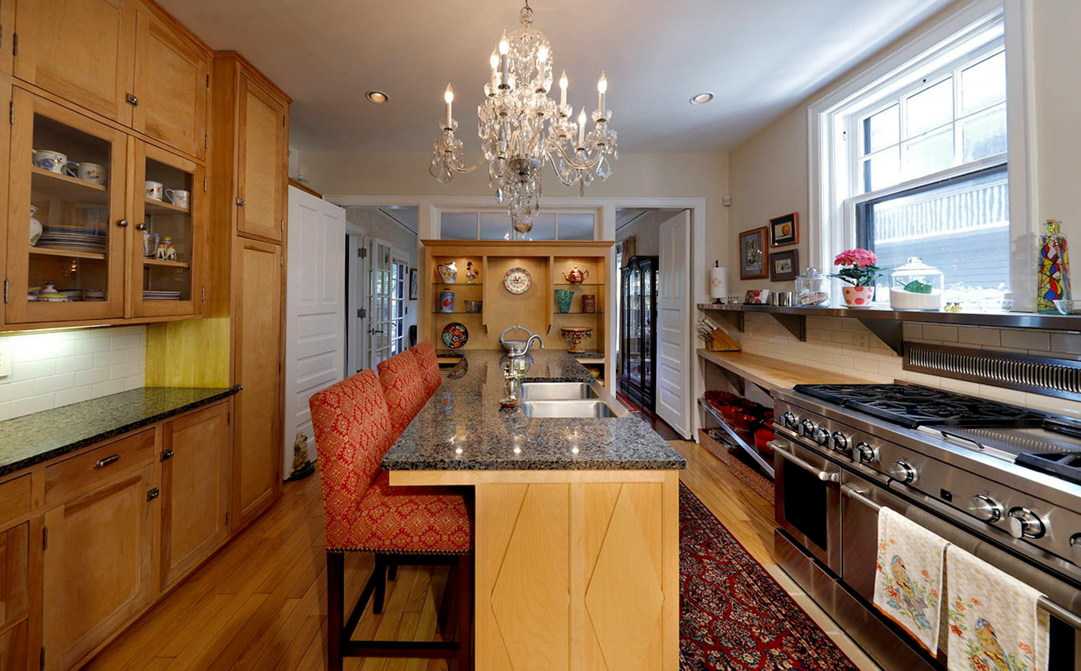 The kitchen.