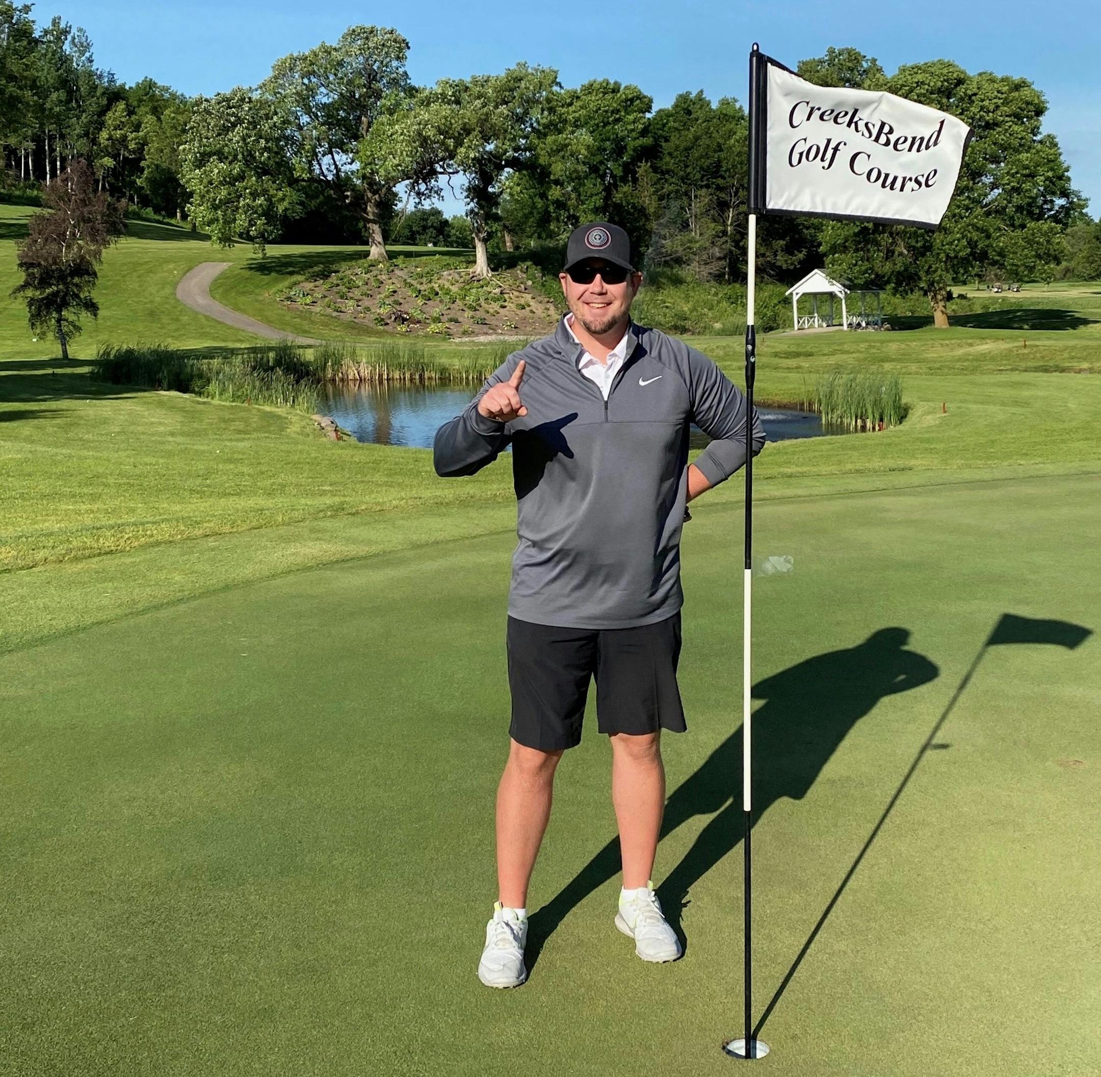 Paul Martin's second hole-in-one in his life came not only on a 343-yard, par 4 on Sunday at CreeksBend golf course; that ace was longer than any ever made on the PGA Tour.