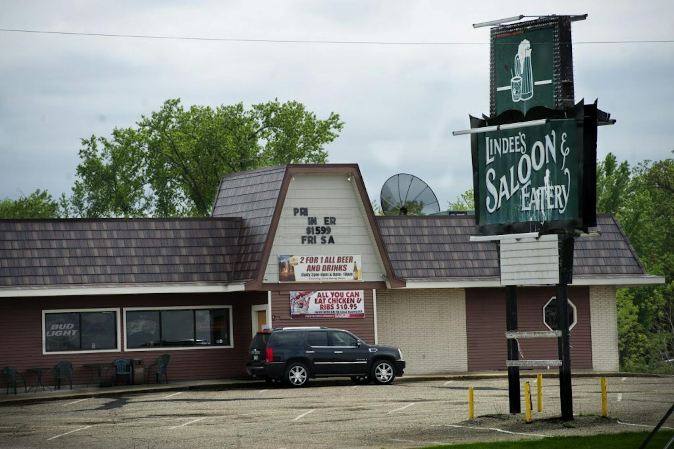 Lindee's Saloon and Eatery in Hopkins.