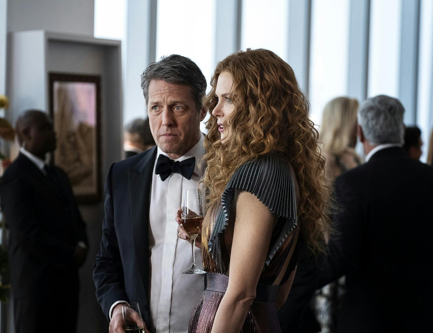 "Undone" starring Hugh Grant and Nicole Kidman Photograph by Niko Tavernise/HBO