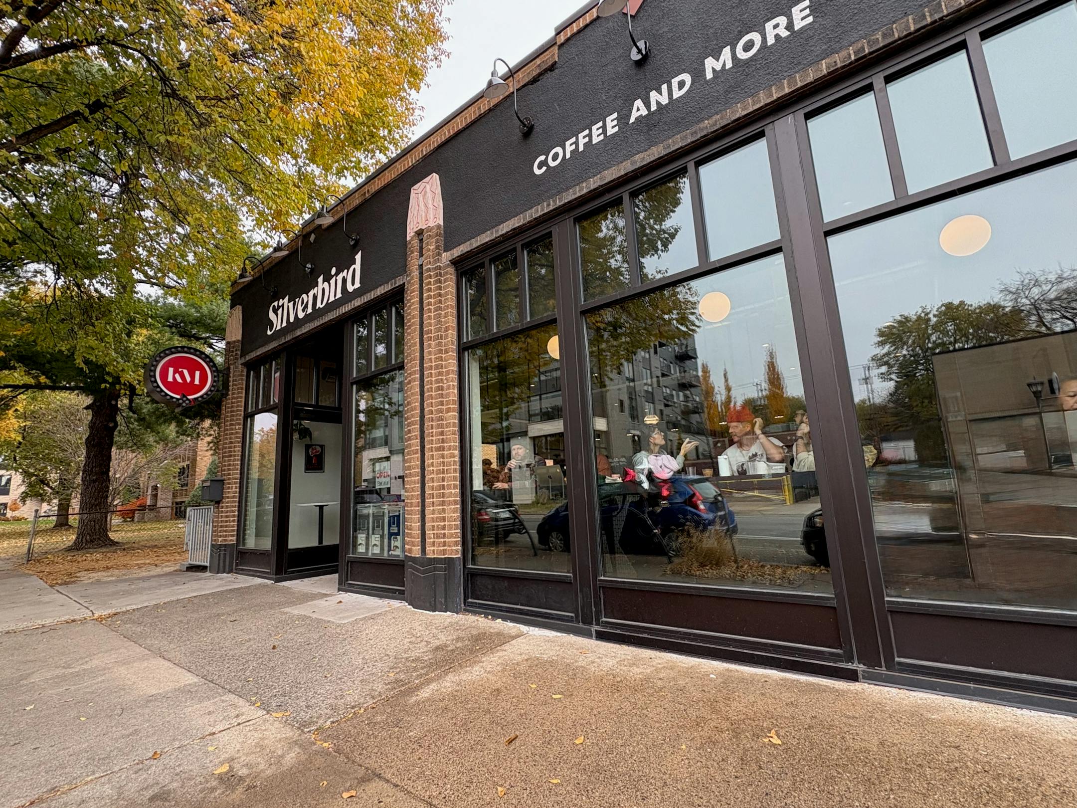 Silverbird Coffee Shop Exterior on opening day, Friday November 7, 2025