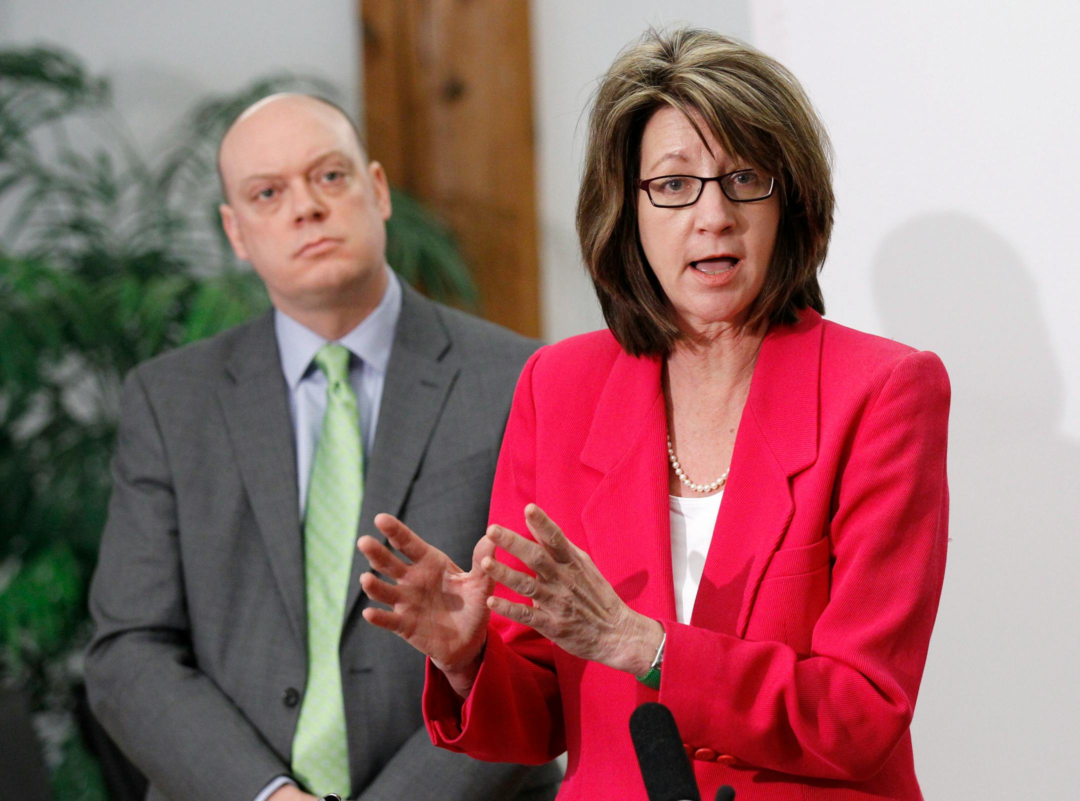 Lucinda Jesson, commissioner of the Minnesota Department of Human Services