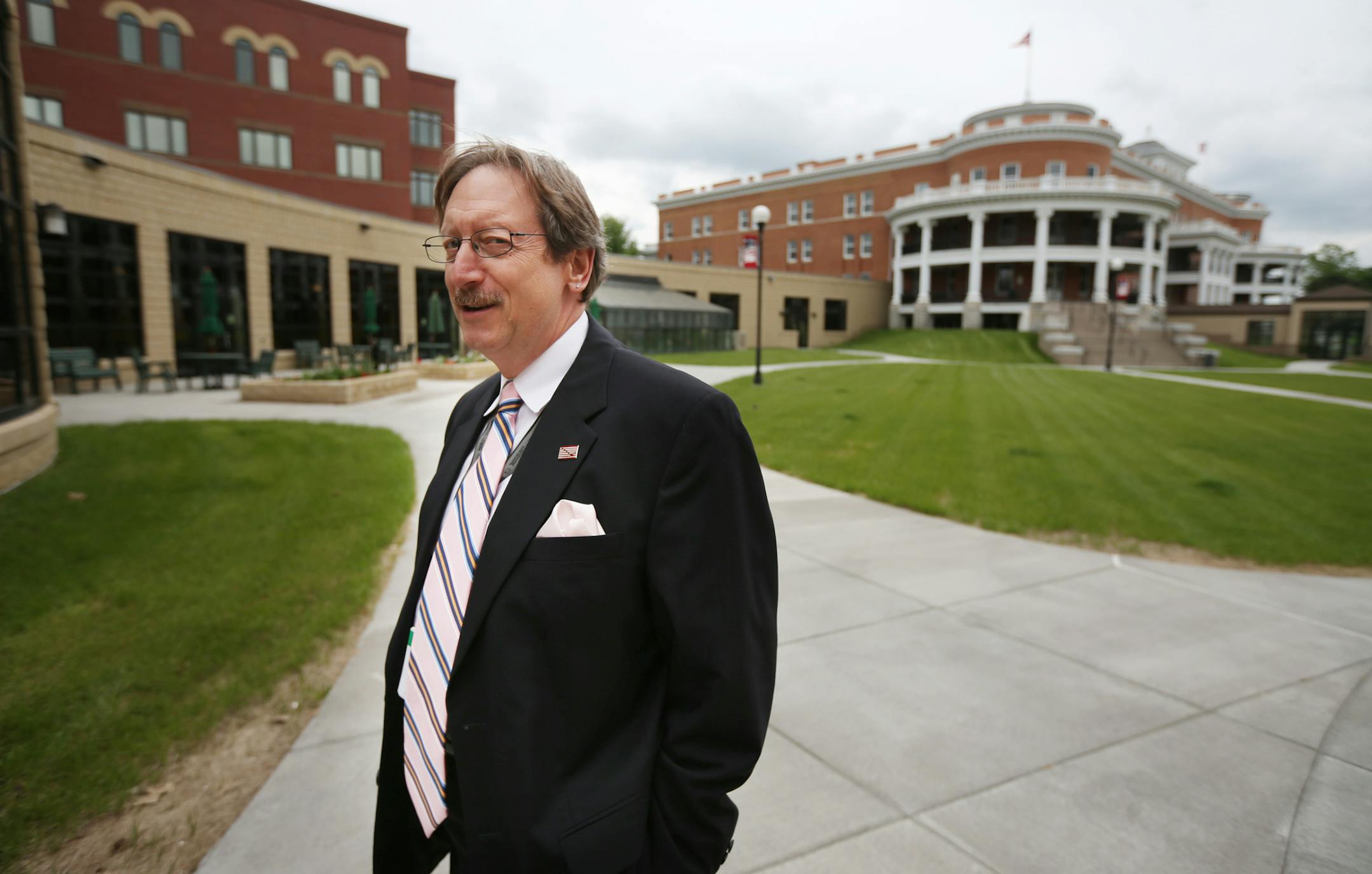 Deputy Commissioner Michael Gallucci during a tour of the Minneapolis veterans home Tuesday June 4, 2013 in Minneapolis, MN.