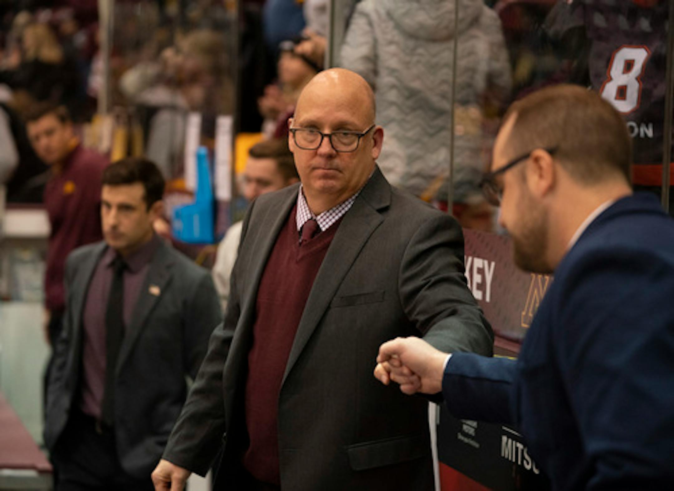 Gophers men's hockey coach Bob Motzko.