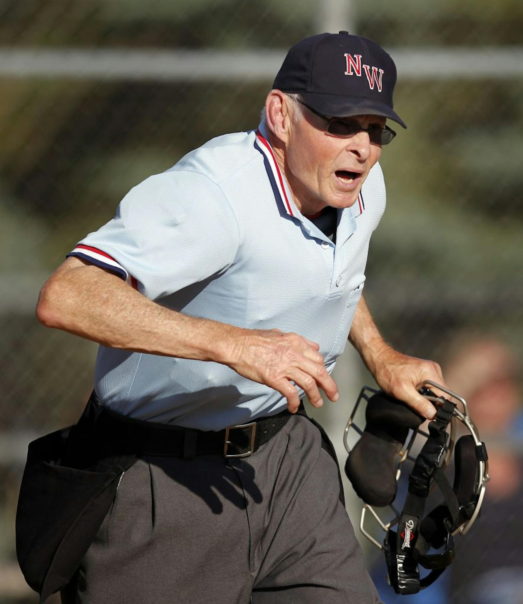 Larry Gallagher on his umpiring philosophy: "A good umpire … calls every pitch and play to the best of his ability."