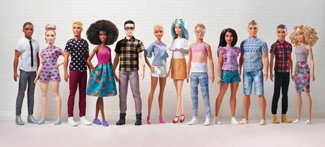 Dolls in the Barbie line have gotten real-world makeovers.
