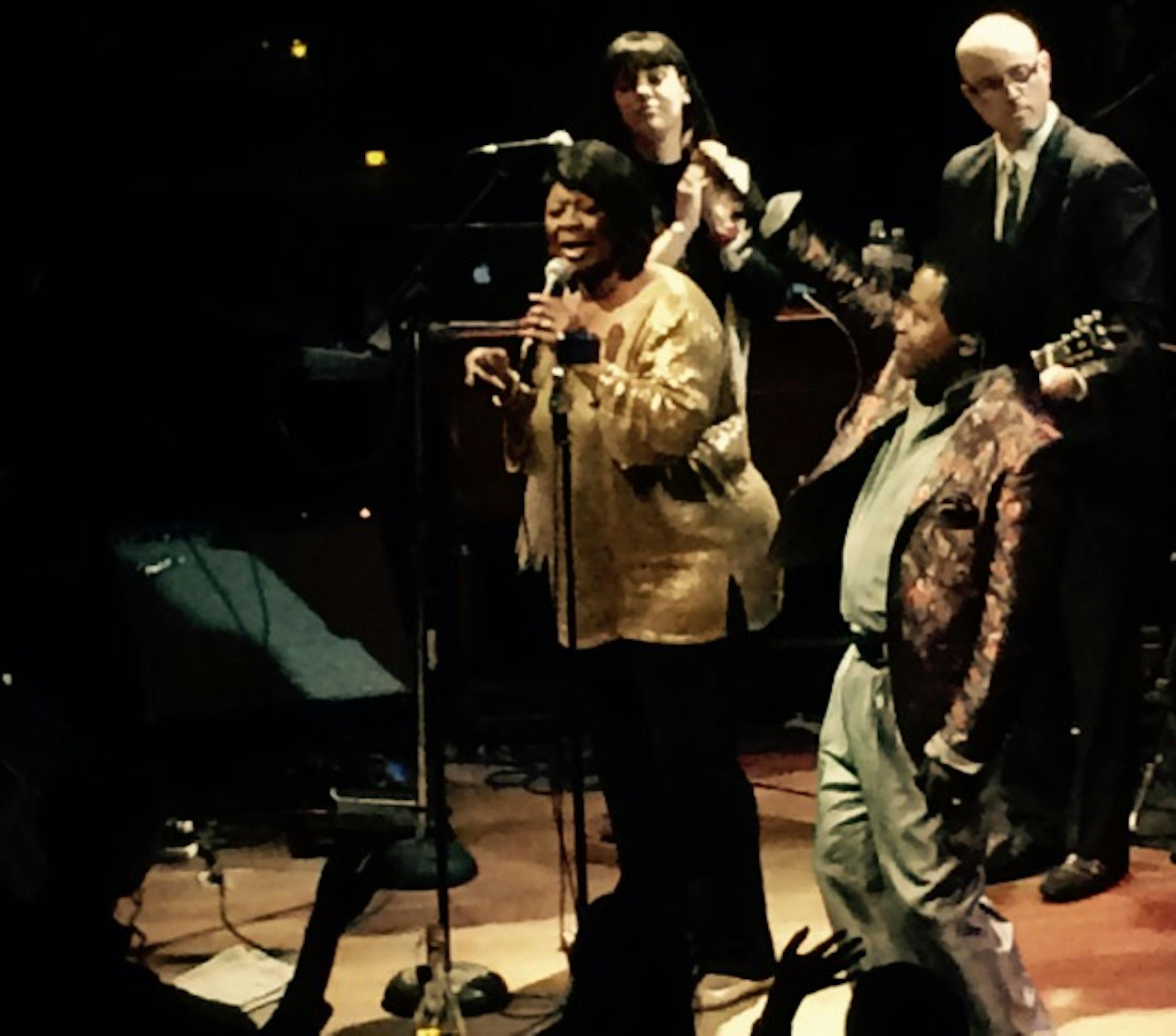 Irma Thomas does "Time Is on My Side" with Alecia Chakour and Lee Fields