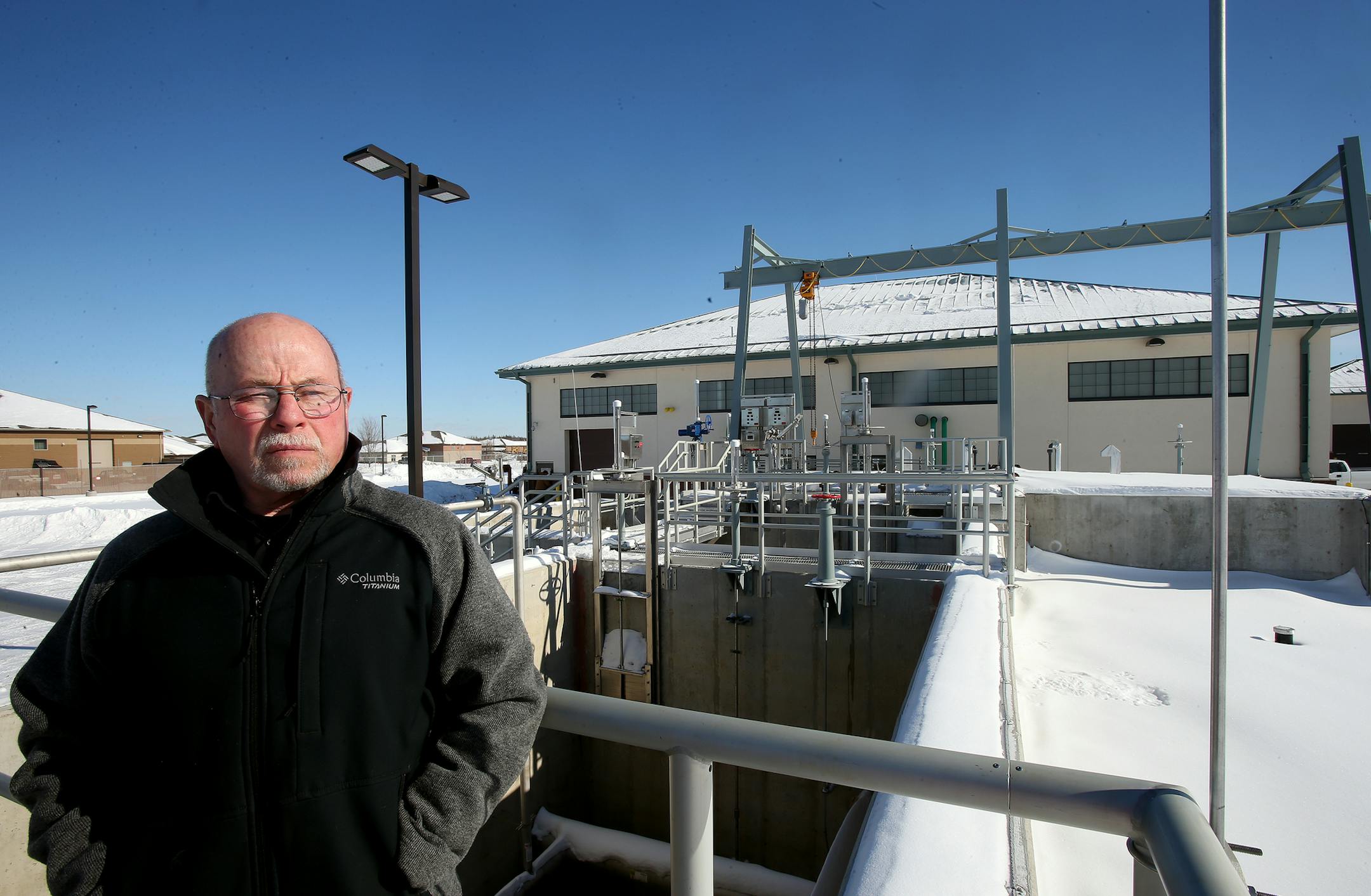 East Bethel City Administrator Jack Davis stands outside the new water treatment facility in East Bethel, MN on February 6, 2014. ] JOELKOYAMA‚Ä¢jkoyama@startribune This sprawling northern Anoka County burb with 11,000 people but no grocery store or restaurant, really a city in name only, had a chance to make the next big suburban splash. Property values were up, up, up. People desperate to get into the housing market, were stomaching longer commutes to buy a piece of suburbia.