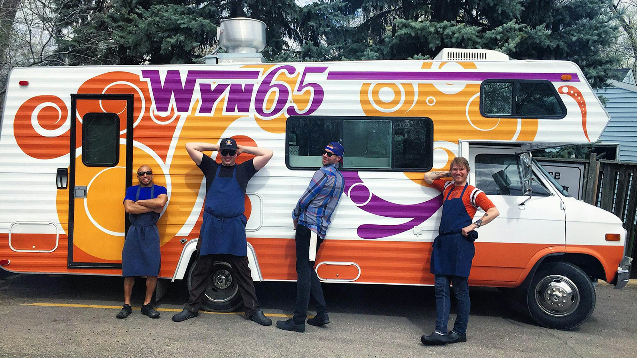 The up-for-anything crew behind Lyn 65 is diving into the Twin Cities food truck scene with a slight variation on the restaurant's sigh-inducing fried chicken.