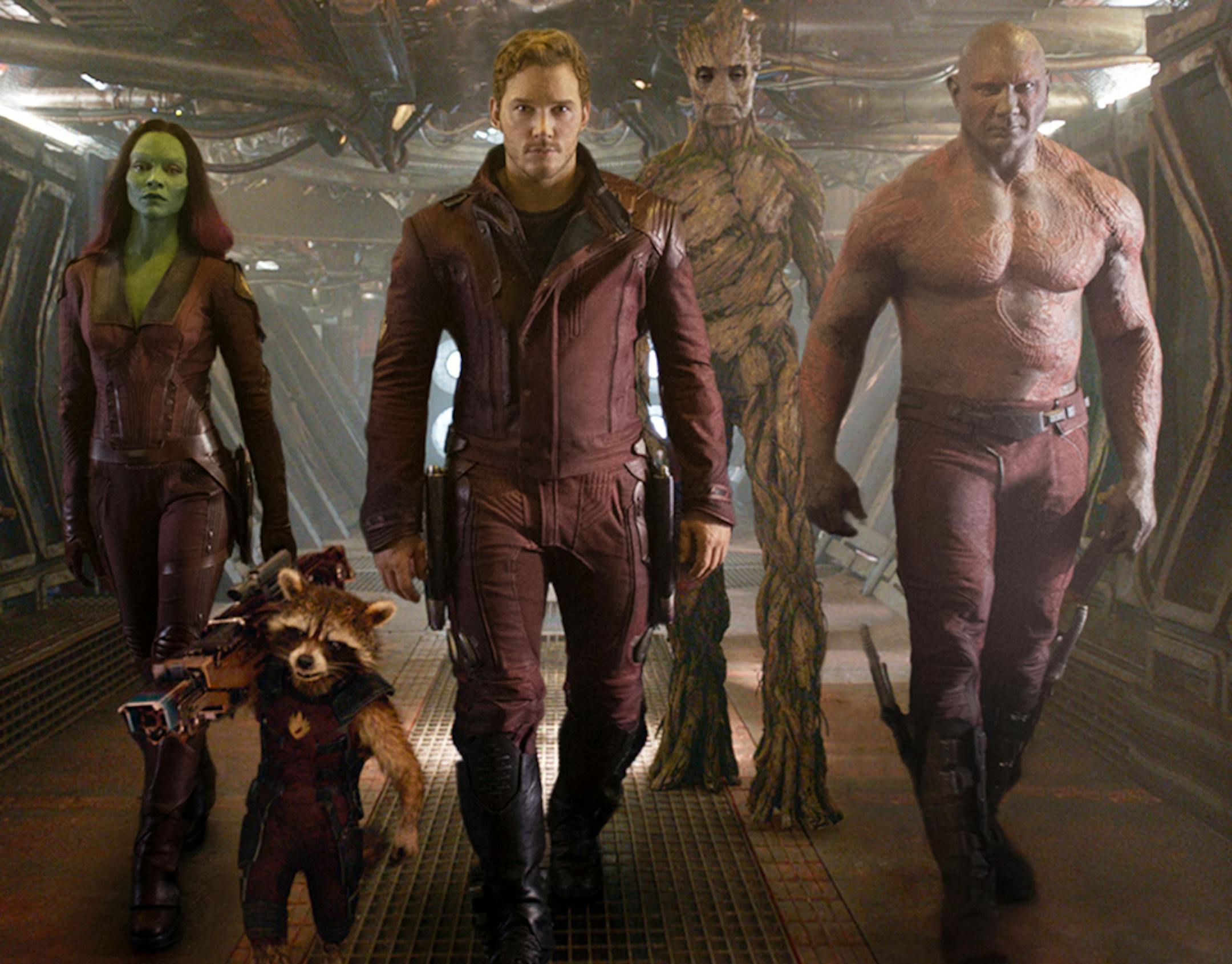 "Guardians of the Galaxy" continues to rule the box office universe. "Guardians of the Galaxy," the cosmic Marvel adventure, arrived in first place at the box office for a fourth consecutive weekend with $10.2 million, according to studio estimates Sunday.