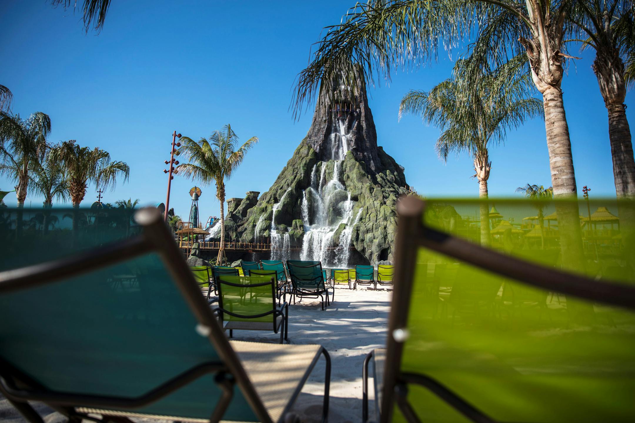 An undated handout photo at Volcano Bay, which opened on May 25, 2017, at Universal Orlando in Florida. Universal is billing the new park, which cost as much as $600 million to build according to analysts, as a new kind of water theme park. (Universal Orlando Resort via The New York Times) -- NO SALES; FOR EDITORIAL USE ONLY WITH STORY SLUGGED FLA WATER PARK ADV04 BY BROOKS BARNES FOR MAY 30, 2017. ALL OTHER USE PROHIBITED.
