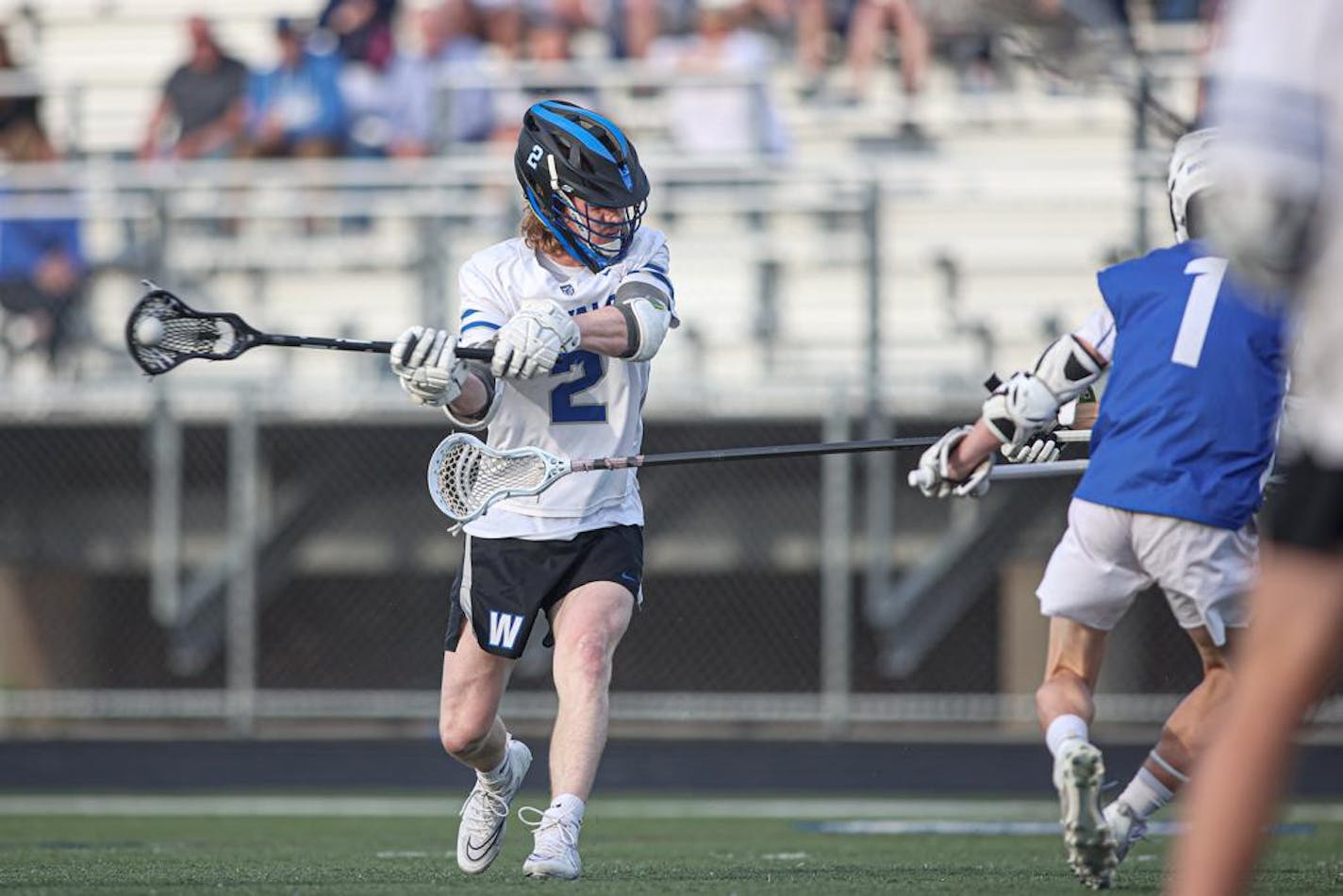 Section 3 boys' lacrosse championship, St. Thomas Acaademy at Woodbury, 6-9-22. Photo by Mark Hvidsten, SportsEngine