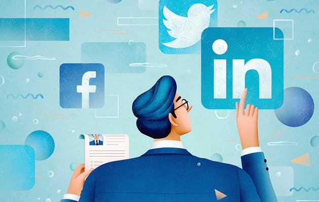 Social media is a valuable tool in the job search