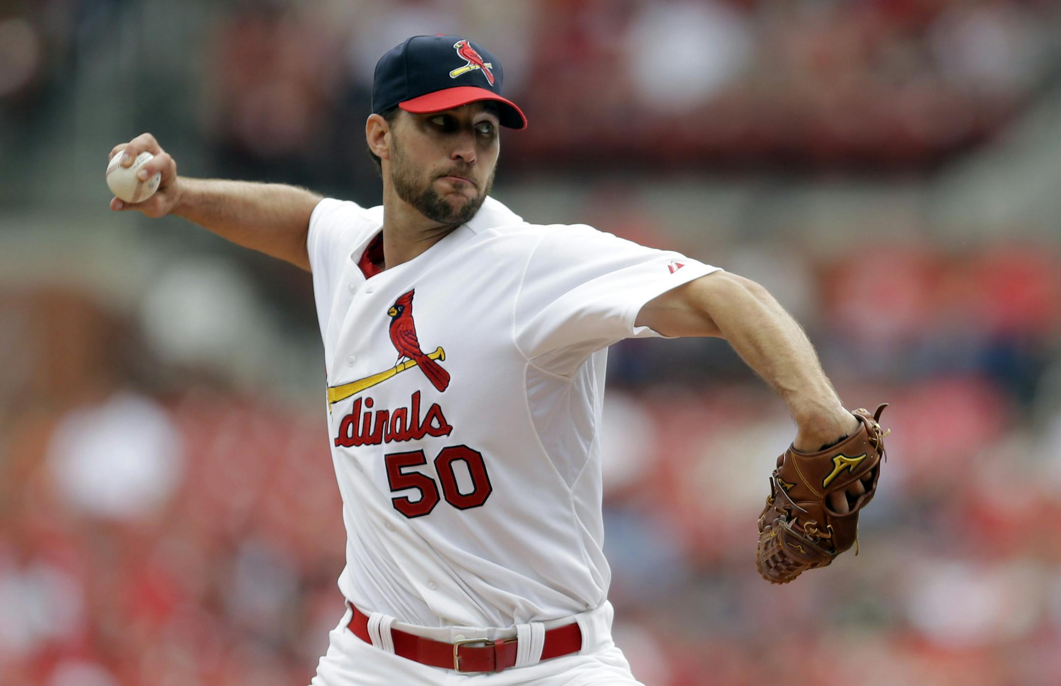 St. Louis Cardinals starting pitcher Adam Wainwright