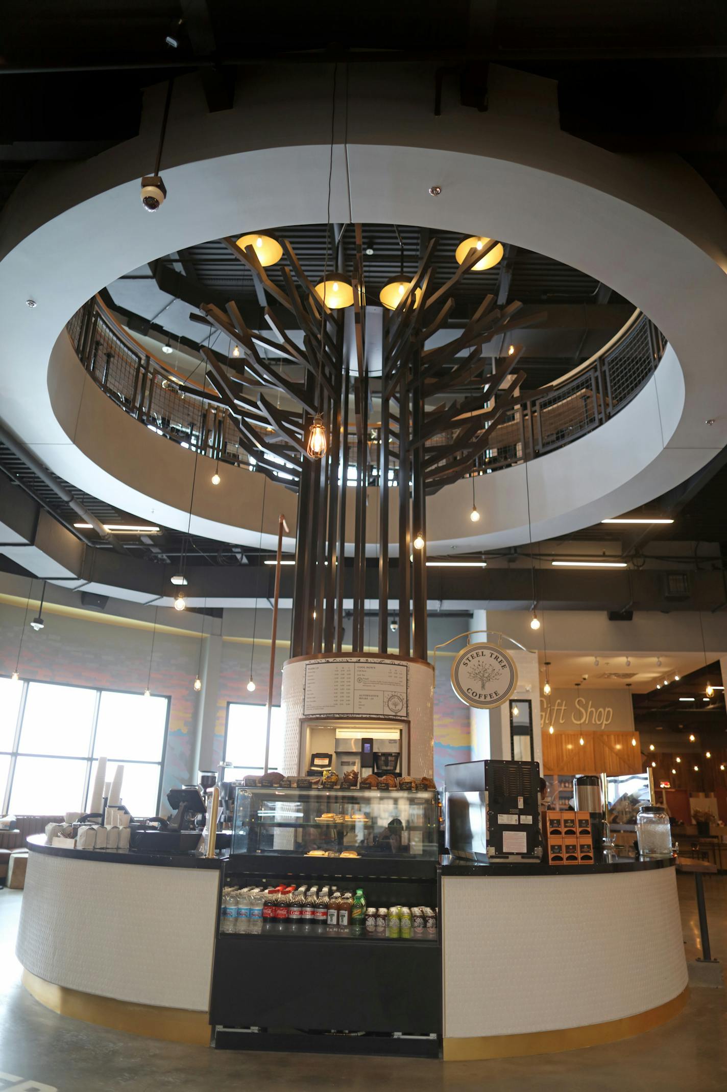 Steel Tree Coffee. Revolution Hall, is the new food hall at Rosedale shopping center in Roseville. ] David Denney &#x2022; Star Tribune Minneapolis, 022019