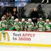 Coach Sami Cowger (center back) and the Edina bench watched the final seconds of the Saturday's championship game count down.