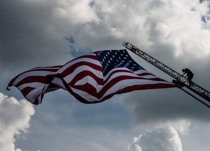 The U.S. flag has become shorthand for conservative America, but maybe it's time for the rest of the country to get behind it.