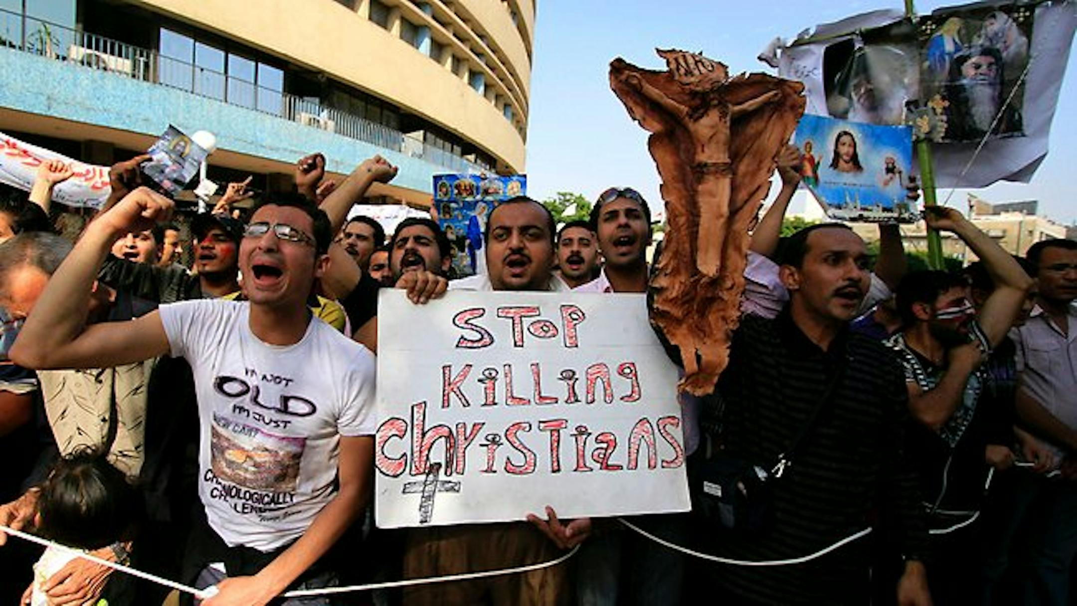 Photo: Anti-Muslim hostilities around the world have fueled deadly attacks on Christians in Egypt.