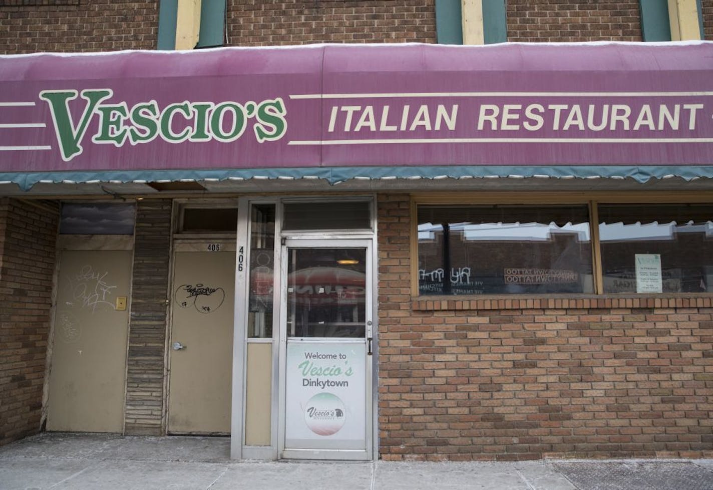 Vescio's is closing in Dinkytown after 60 years. Photographed on Monday, February 12, 2018, in Minneapolis, Minn.