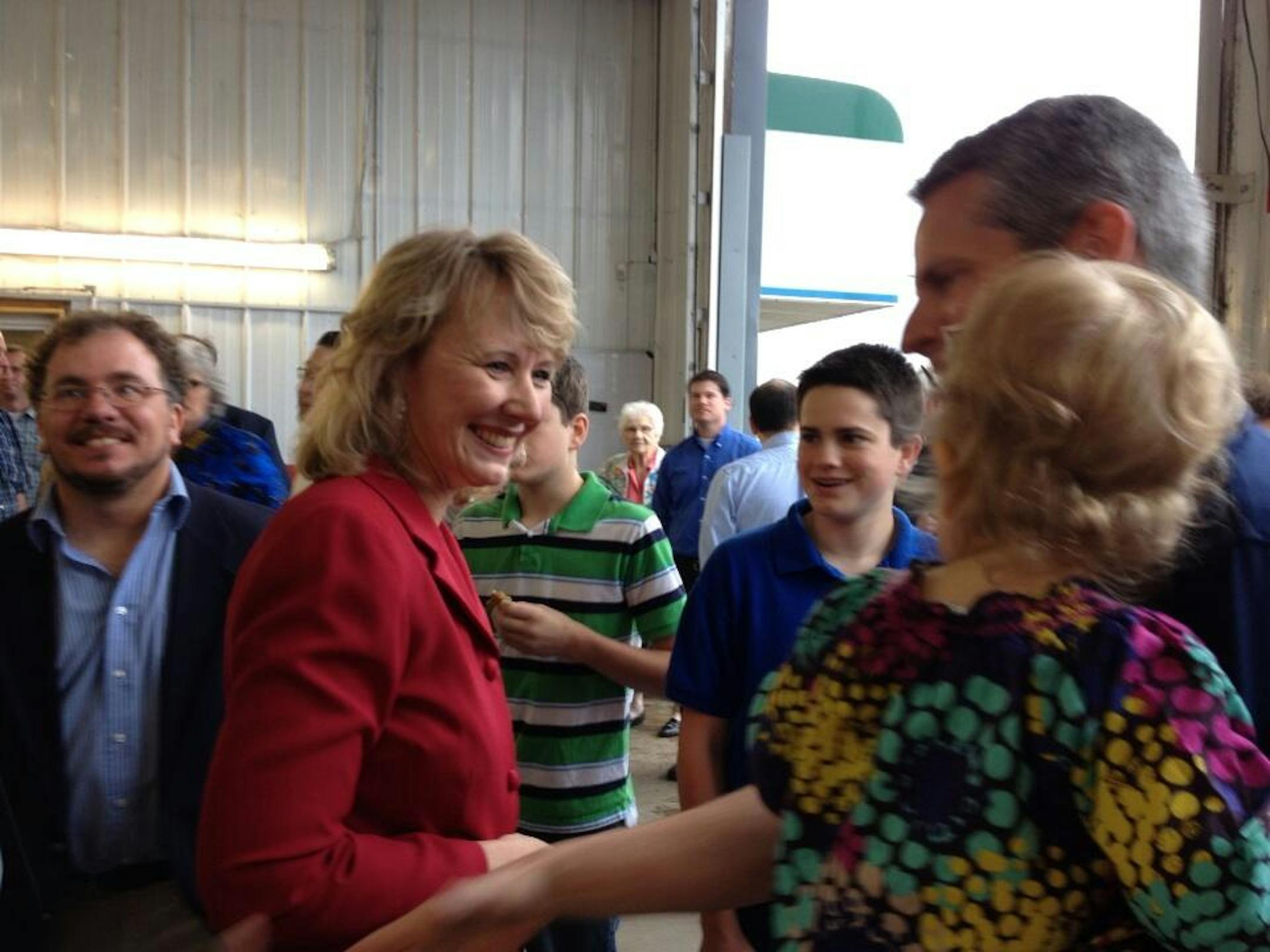 Anoka County Commissioner Rhonda Sivarajah announced she is running for the seat U.S. Rep. Michele Bachmann is vacating next year.