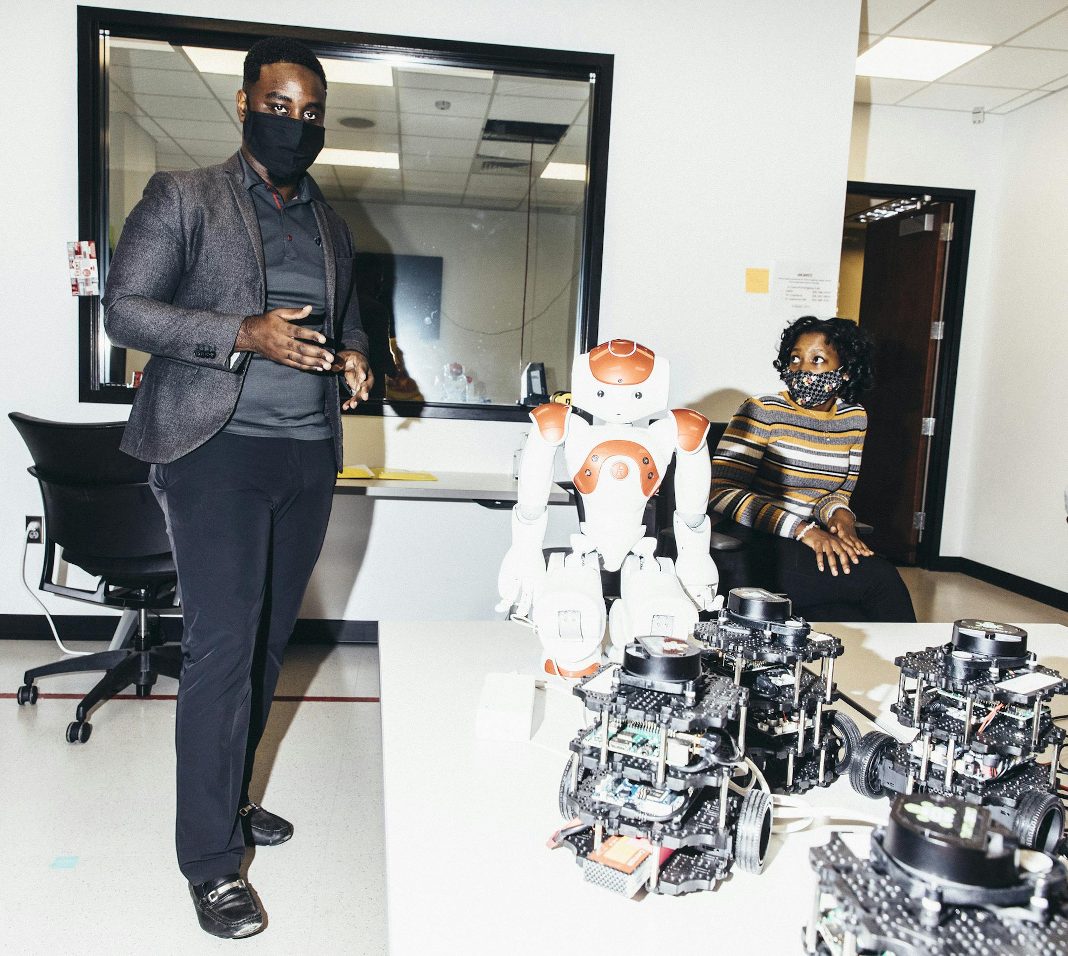 "I would sit down and they would test it on me, and it wouldn't work. And I was like, 'You know why it's not working, right?' " Chris S. Crawford, a computer scientist and professor at the University of Alabama