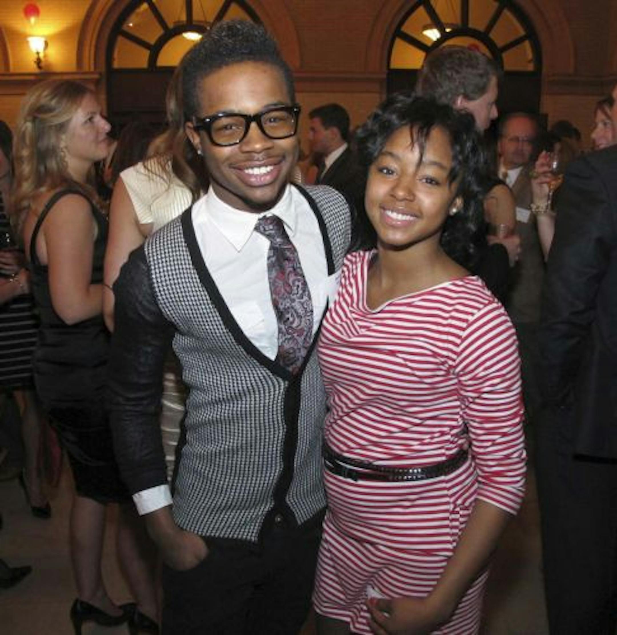 Emmanuel Willis and Andranita Smith-Shannon.