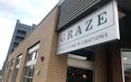 Graze has two floors of indoor communal dining spaces and outdoor gathering spots.
