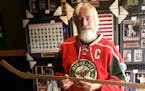Roger Krafve, a Minneapolis collector, found what might be a pre-1900s hockey stick at an antiques store near his home. The stick is crafted from a si