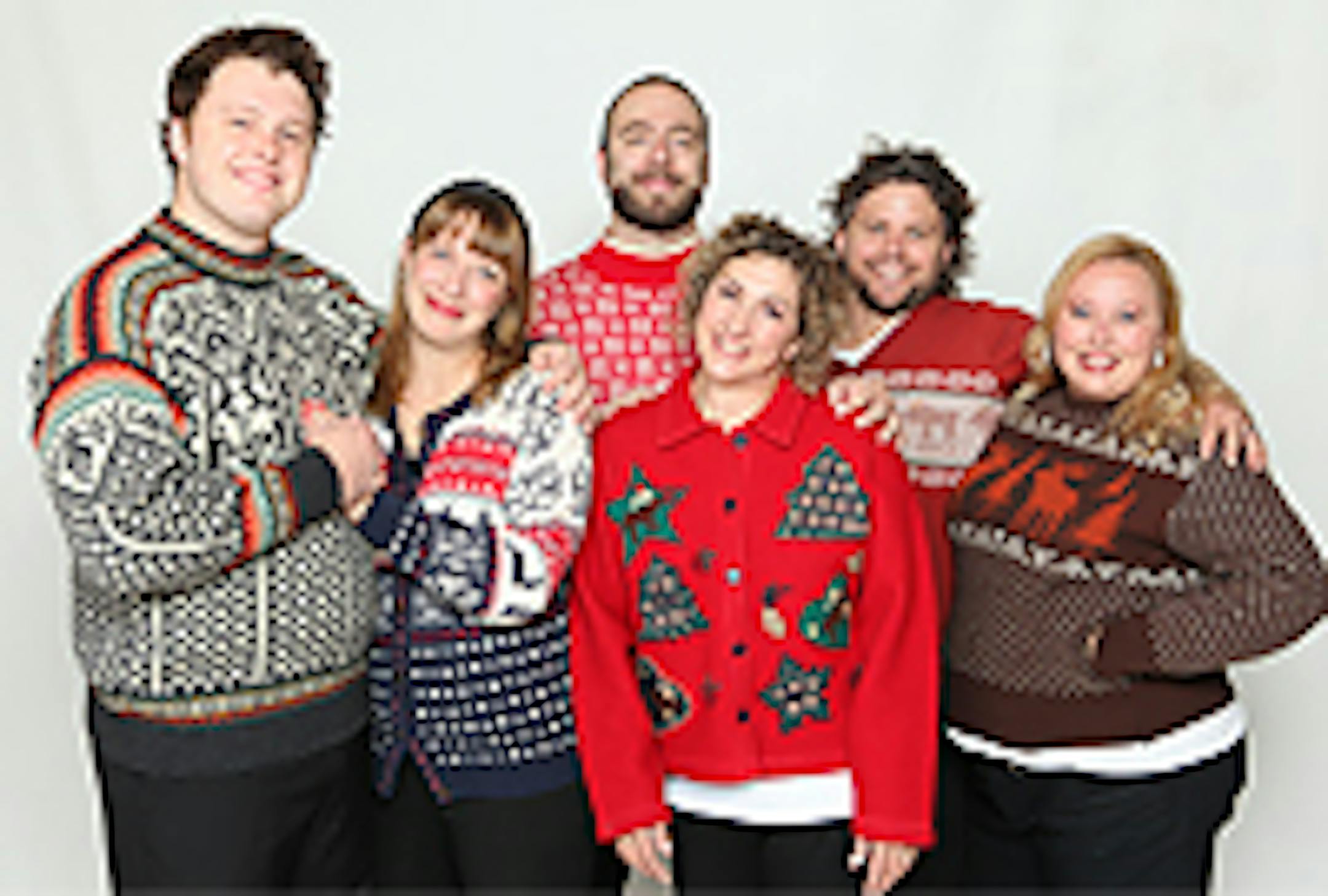 Bobby Gardner, Ellie Hino, Mike Fotis, Katy McEwen, Josh Eakright and Lauren Anderson ring in the season