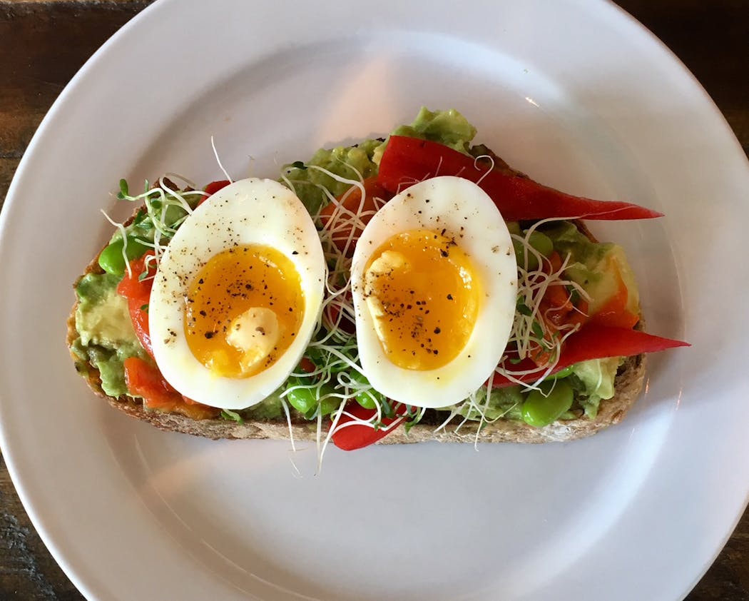 Avocado Toast from Patisserie 46.