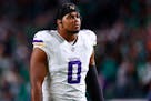 Vikings linebacker Marcus Davenport last played in Week 2 against the Eagles, and only for four snaps. 