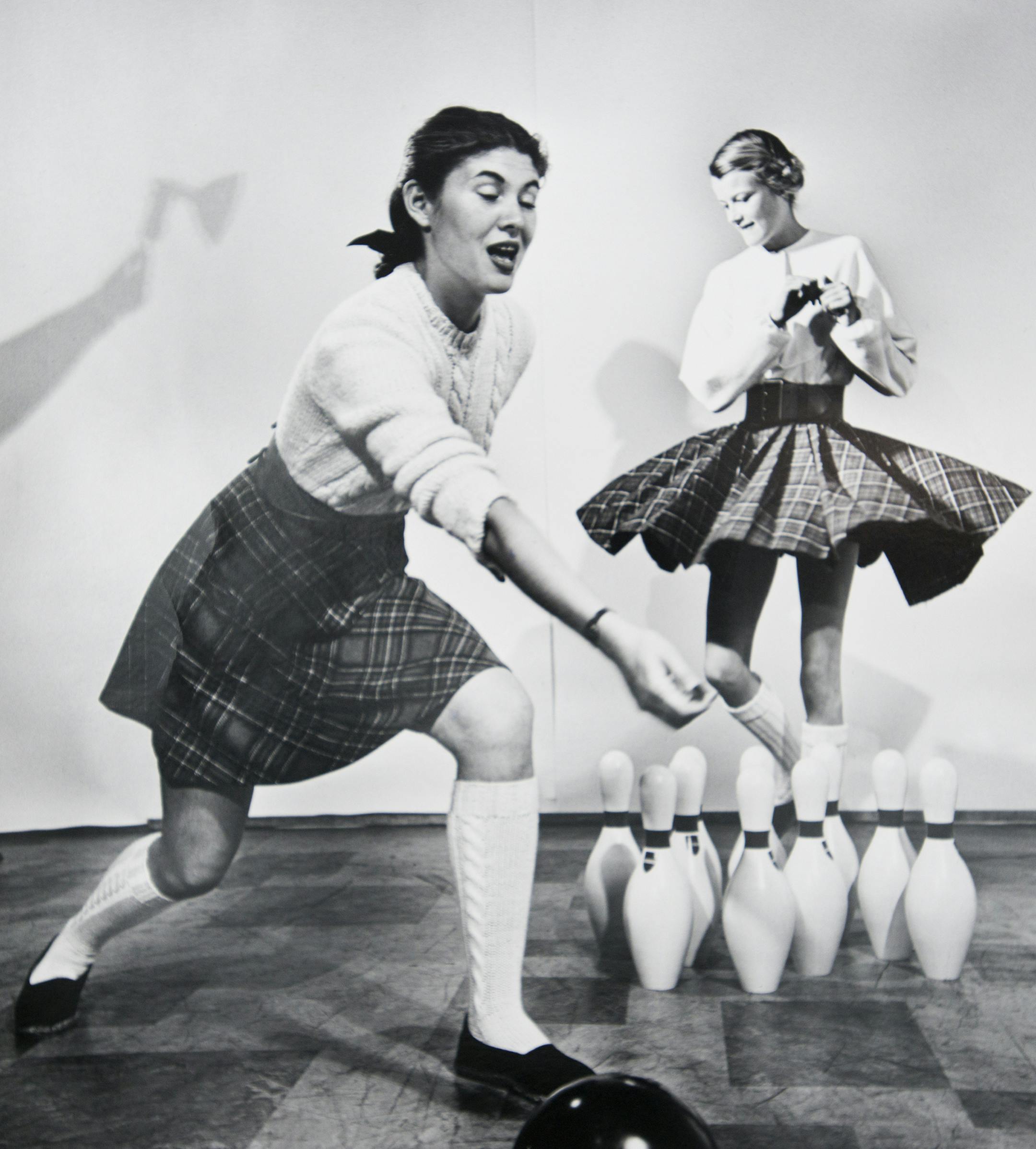 ‚ÄúFashion Bowling,‚Äù 1946 by Genevieve Naylor.