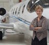 Shirley Wikner, CEO of Eden Prairie-based Aviation Charter and Executive Aviation.