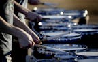 Drummers worked on their timing with a metronome during a Eden Prairie Drumline practice. ] CARLOS GONZALEZ &#xef; cgonzalez@startribune.com - March 2