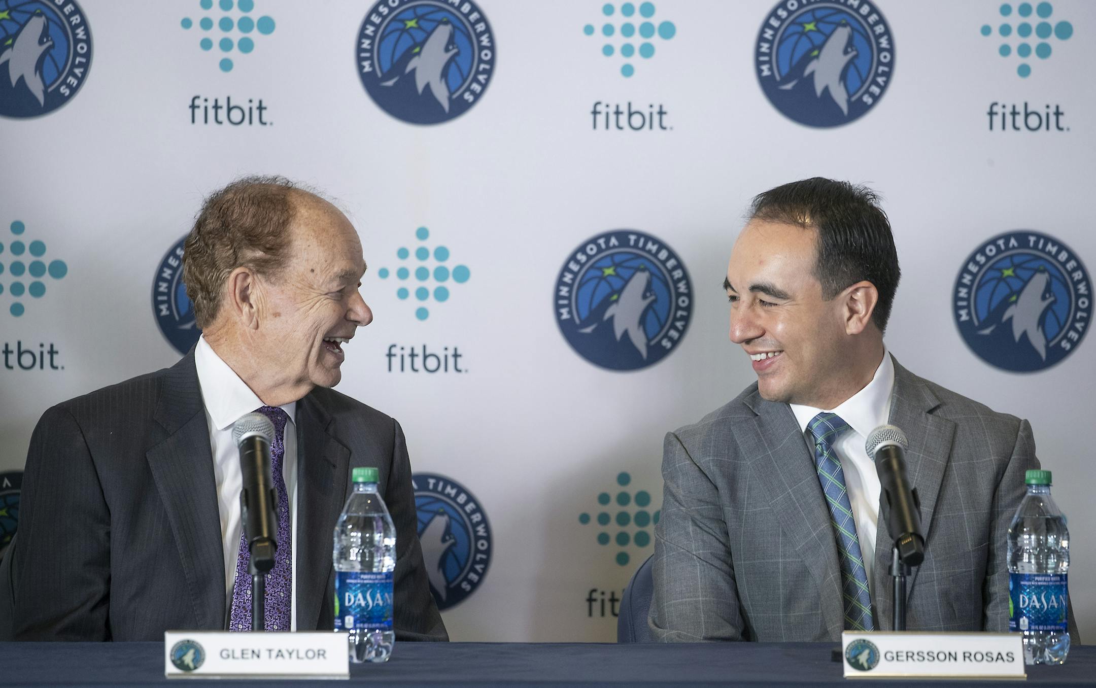 Glen Taylor and Gersson Rosas