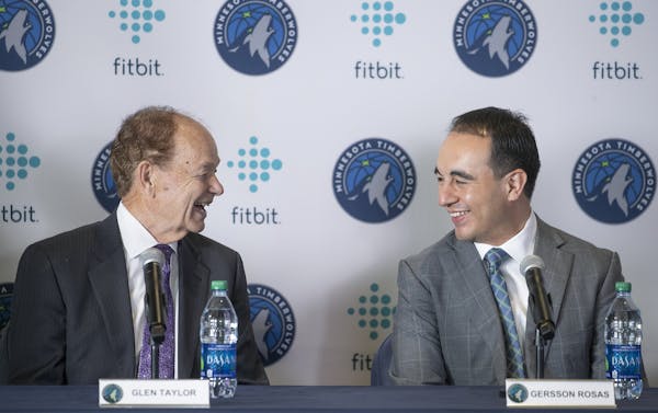 Glen Taylor and Gersson Rosas