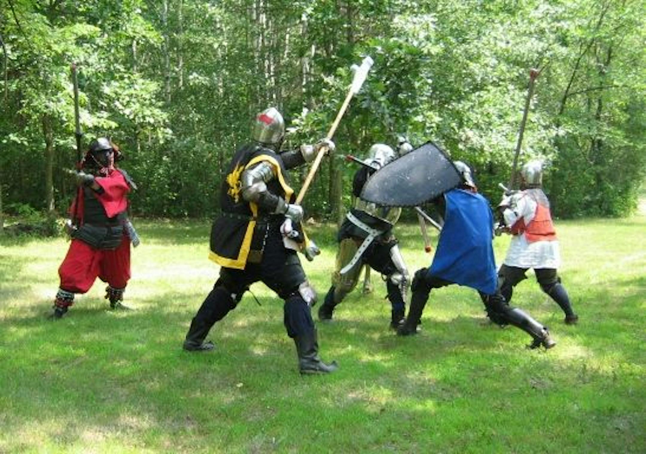 Medieval Fair at Caponi Art Park.