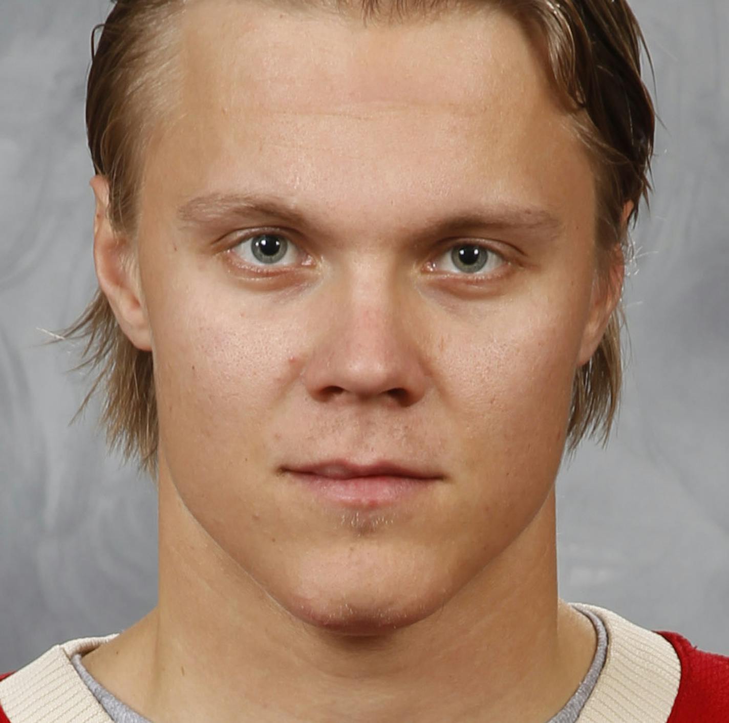 ST. PAUL, MN - SEPTEMBER 18: Mikael Granlund #64 of the Minnesota Wild poses for his official headshot for the 2014-2015 season on September 18, 2014 at the Xcel Energy Center in St. Paul, Minnesota. (Eric Miller/NHLI via Getty Images) ORG XMIT: 503032693