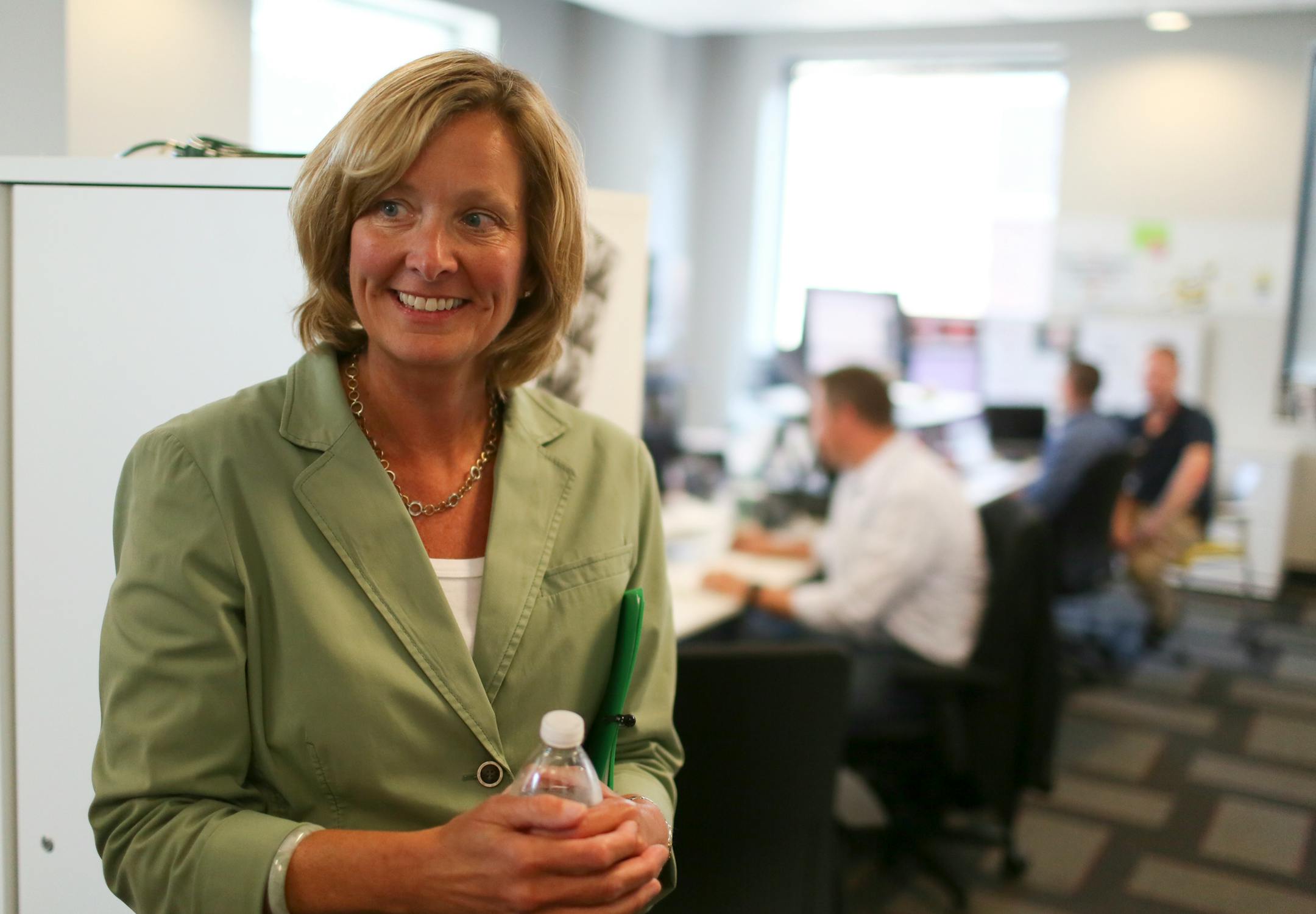 Beth Jacob, Target vice president and chief information officer, resigned in the wake of the data breach that jeopardized the financial and personal information of tens of millions of customers. The company announced Jacob's departure Wednesday. 2013 file photo.