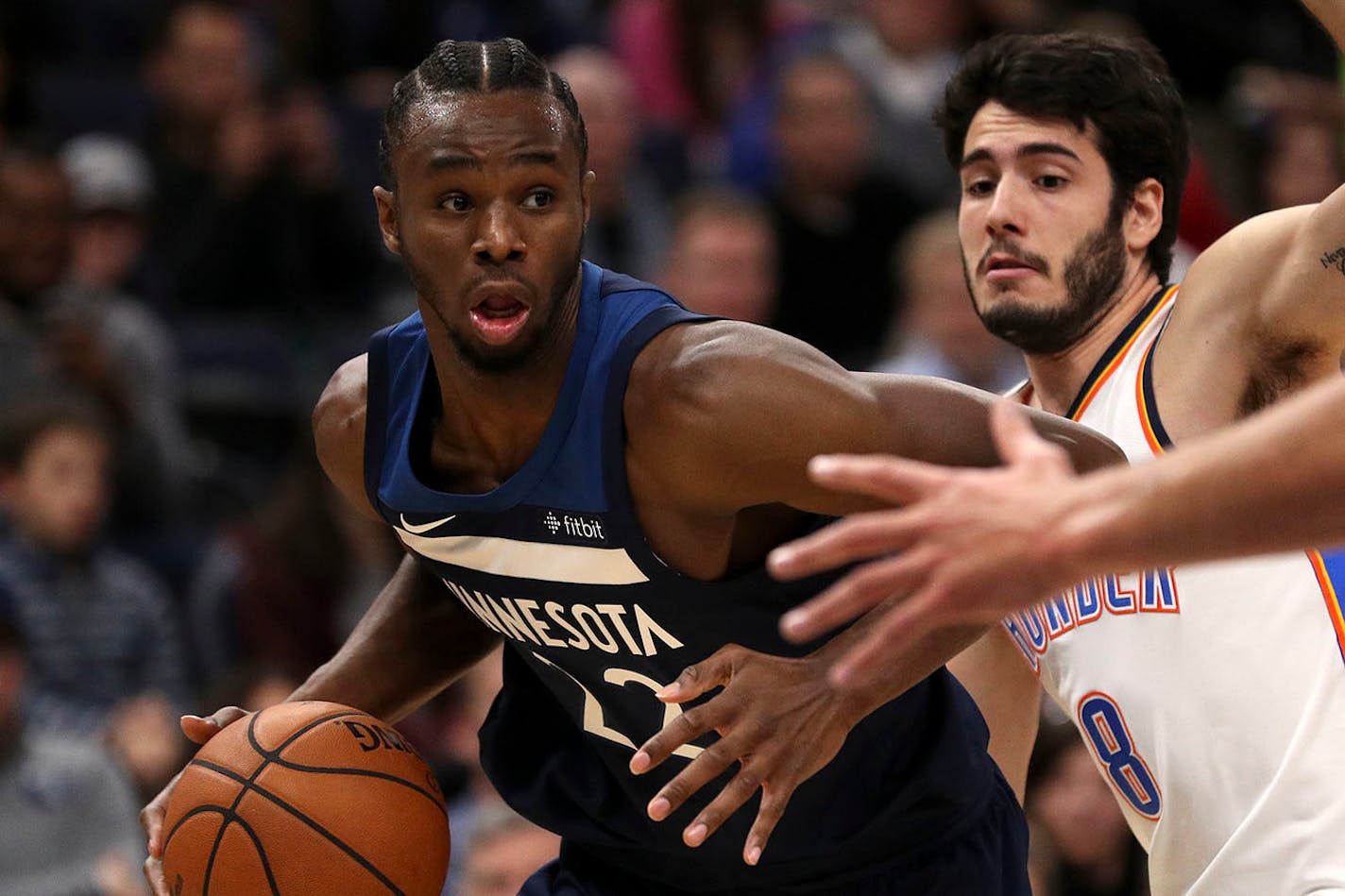 Timberwolves guard Andrew Wiggins