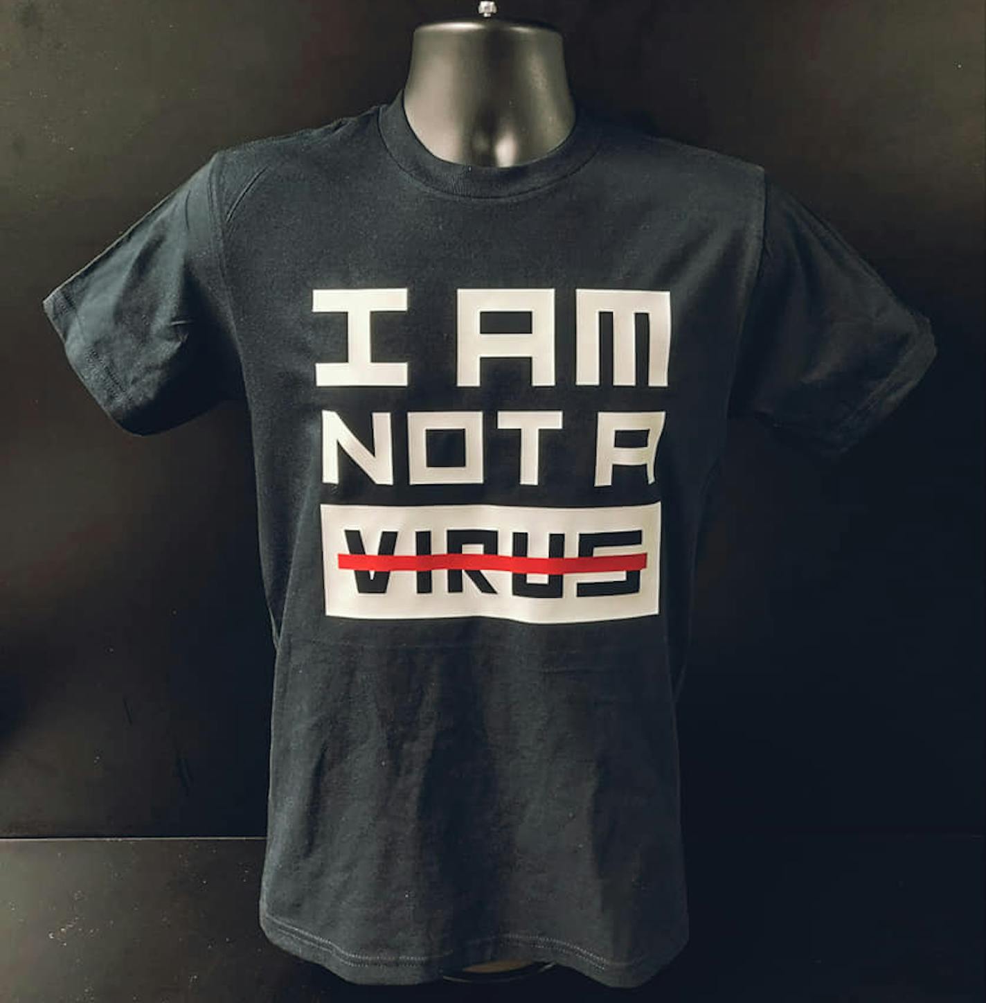 Archivists from around the state are asking for blog posts, photos, signs, even t-shirts to capture pandemic history as it's happening. This shirt is one of the items collected by the Minnesota Historical Society. Photo provided by Sai Xiong ORG XMIT: RWAkFp9AePCEjP_4kBQ8