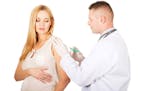Pregnant women who receive the whooping cough vaccine have babies who are less likely to suffer from it during their first year of life, according to 