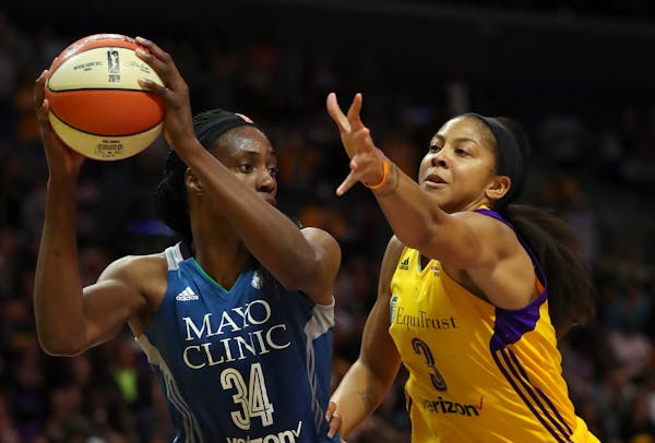 When Lynx center Sylvia Fowles (left) is aggressive and focused, coach Cheryl Reeve says, she cannot be stopped.